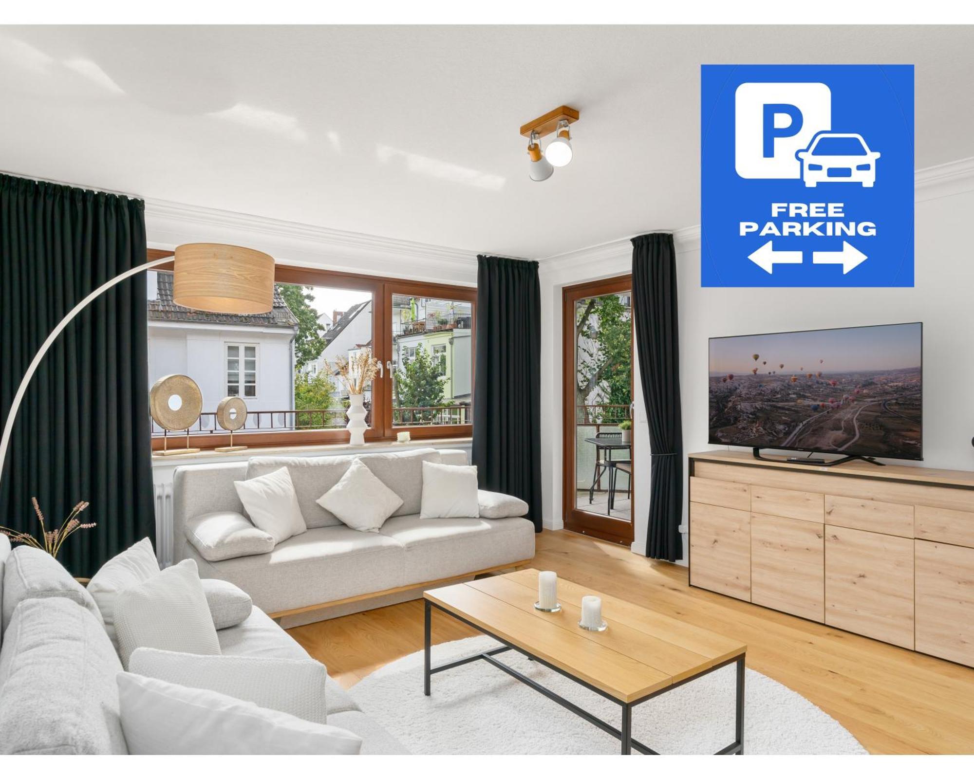 Mel&Bens Modern Oak-Apartments Fuer Bis Zu 12 Personen BRE Exterior foto